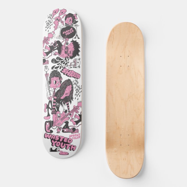 r様売約済　wasted youth flower can skate deck WASTED YOUTH VERDY FLOWER CAN SKATE DECK - メルカリ
