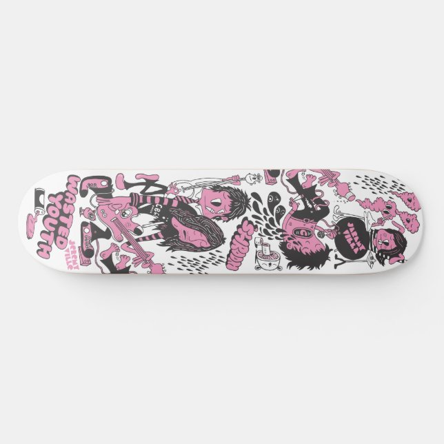 Wasted Youth Skateboard Deck | Zazzle