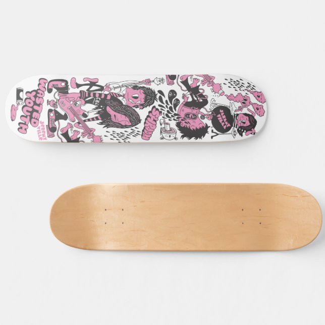 Wasted Youth Skateboard Deck | Zazzle