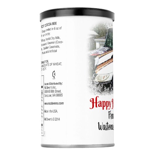 Wastemasters Hot Cocoa Chocolate Drink Mix (Left)