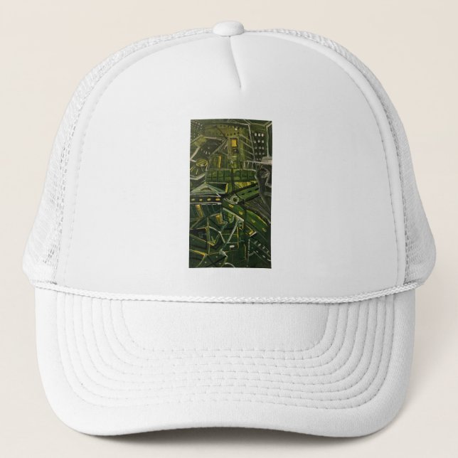 WASTIN TIME WAITNG ON FIX TRUCKER HAT (Front)