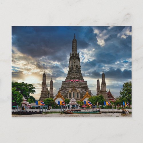 Wat Arun Bangkok Thailand Postcard