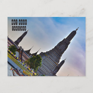 Wat Arun in Bangkok Postcard