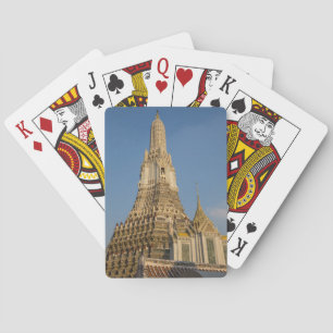 Wat Arun temple in Bangkok Thailand Poker Cards