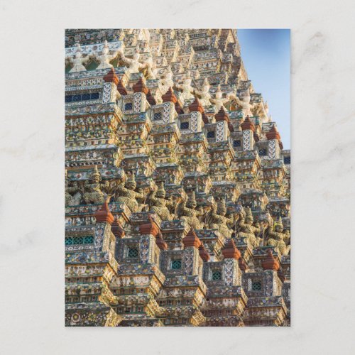 Wat Arun temple in Bangkok Thailand Postcard