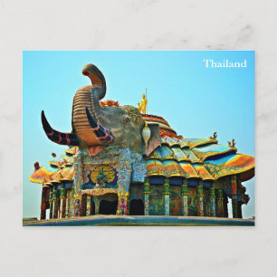 Wat Ban Rai, Korat, Thailand Postcard
