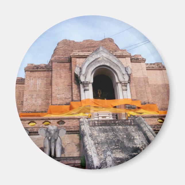 Wat Chedi Luang Magnet (Front)