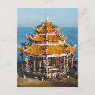 Wat Koh Loi ... Sriracha, Chonburi, Thailand Postcard