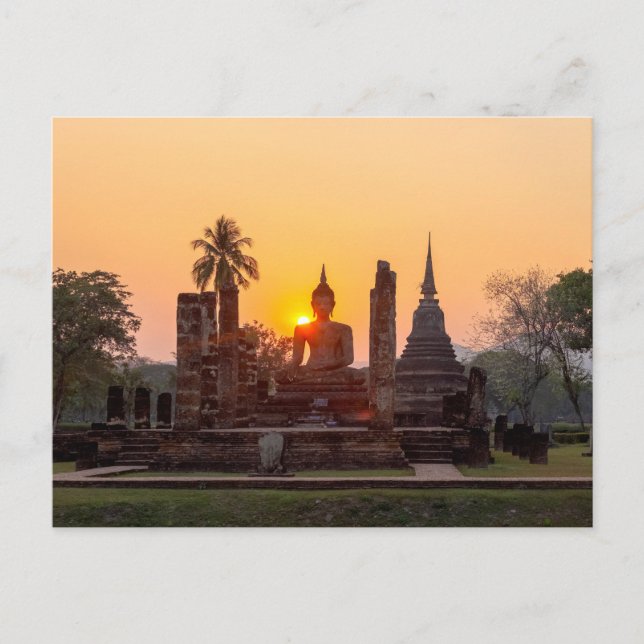 Wat Mahathat Postcard (Front)