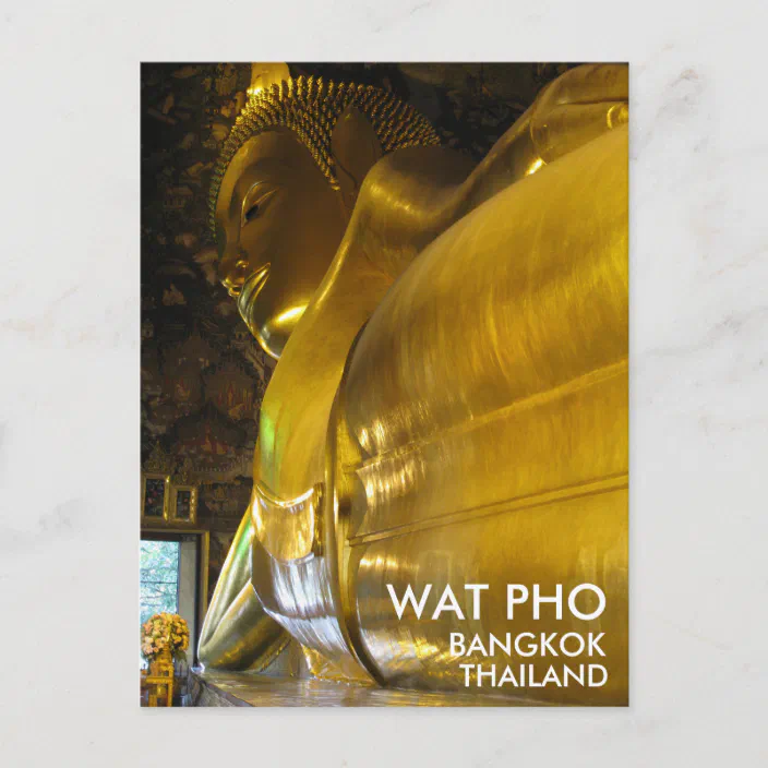 New Thailand Postcard Wat Pho 