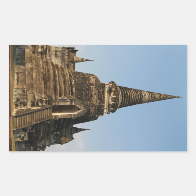 Wat Phra Si Sanphet ... Ayutthaya, Thailand Rectangular Sticker (Front)