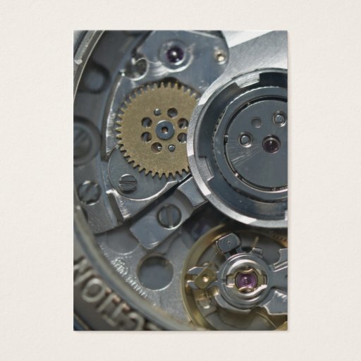 Customizable Watch Business Card Template