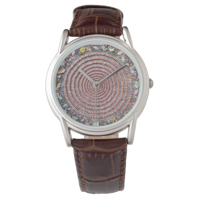 Watch acorn spiral landart nature (Front)