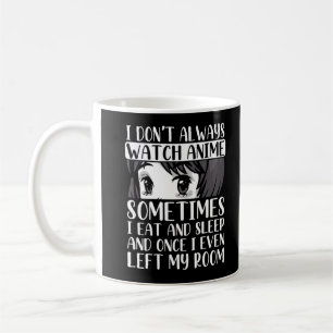 Watch Anime Otaku Girl Japanese Comic Manga Fan Coffee Mug