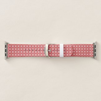 Watch Band - Overlapping Circles in Your color