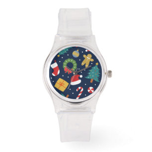 Watch "Christmas Icons Holiday Clear Band Festive"