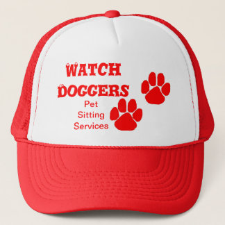 Watch Doggers Paw Print Trucker Hat