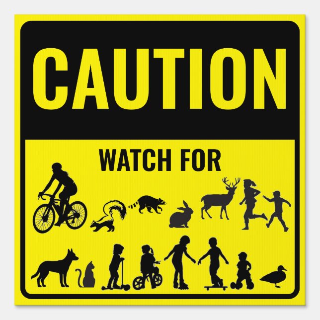 Watch for sign (Front)