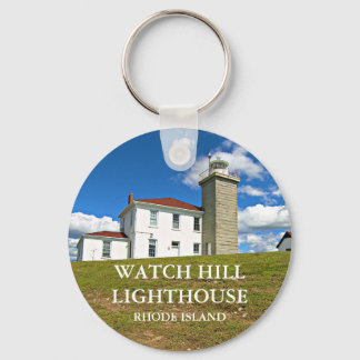 Watch Hill Lighthouse, Rhode Island Keychain