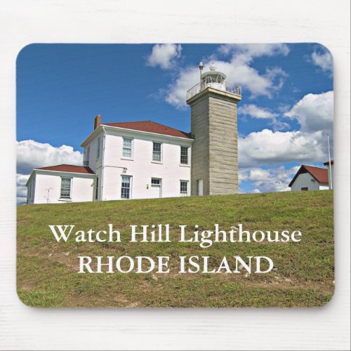 Watch Hill Lighthouse Rhode Island Mousepad