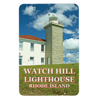Watch Hill Lighthouse, Rhode Island Photo Magnet