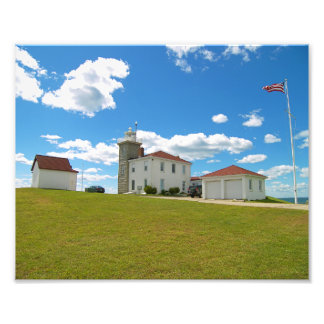 Watch Hill Lighthouse, Rhode Island Photo Print