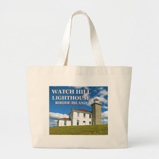 Watch Hill Lighthouse, Rhode Island Tote Bag