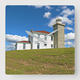 Watch Hill Lighthouse, Rhode Island Wall Clock