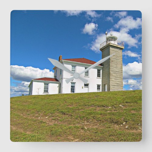 Watch Hill Lighthouse Rhode Island Wall Clock