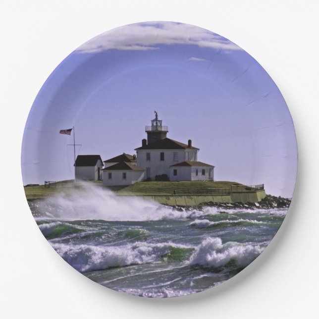 Watch Hill Vanguard Paper Plates (Front)