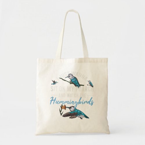 Watch Hummingbirds Bird Watcher Tote Bag