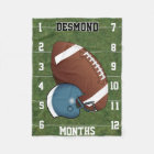 Watch Me Grow 👶 - Sport Football 🏈- Blue