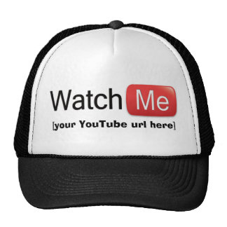 Watch Me on YouTube (Basic) Trucker Hat