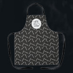 Watch Me Whip Whisk All-Over Print Apron<br><div class="desc">Fun baker themed apron.</div>