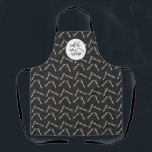 Watch Me Whip Whisk All-Over Print Apron<br><div class="desc">Fun baker themed apron.</div>