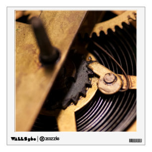 Watch Mechanics Abstract Wall Decal
