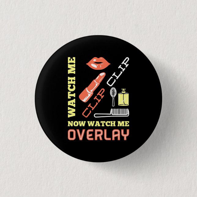 Watch Nail Artist Overlay Button (Front)