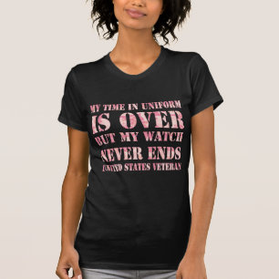 Watch Never Ends T-Shirt (Pink Camo Dark)