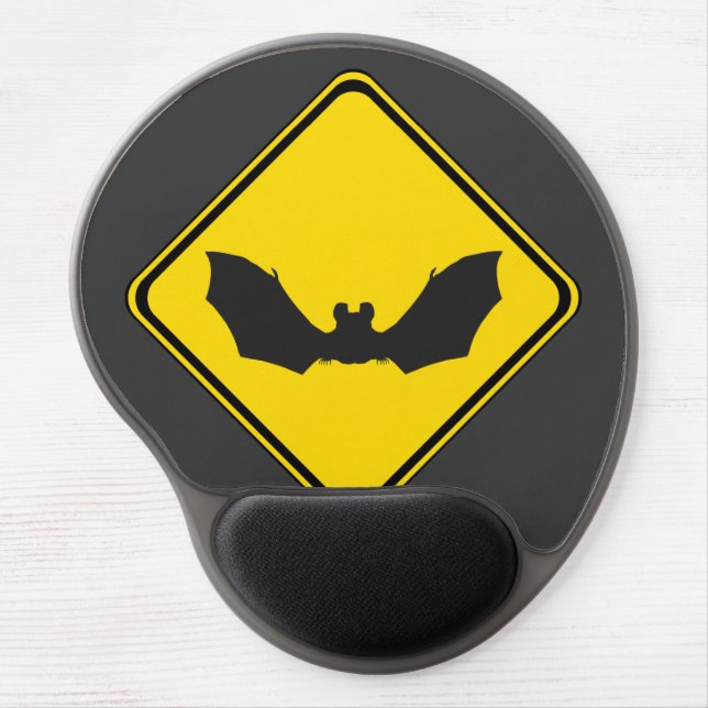 Watch Out: Bats! Gel Mouse Pad (Front)
