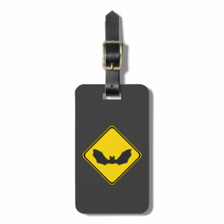 Watch Out: Bats! Luggage Tag