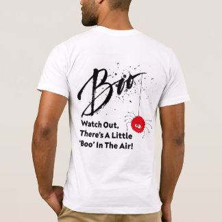 "Watch Out! Boo in the Air Halloween T-Shirt" T-Shirt