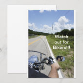 Watch out for Bikers (Front/Back)