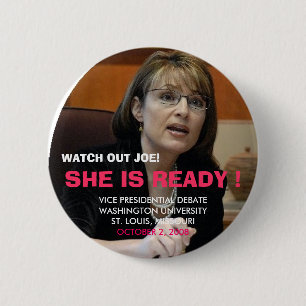 WATCH OUT JOE, VICE PRESIDENTIAL ... BUTTON