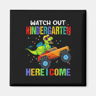 Watch Out Kindergarten Here I Come First Day Of Di Magnet