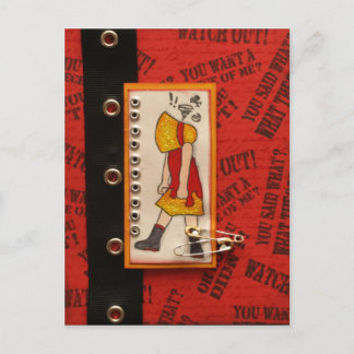 Watch Out Postcard