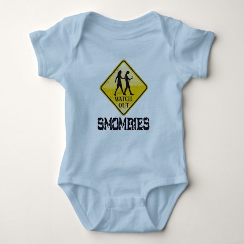 Watch out Smombies Baby Bodysuit