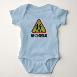 Watch out Smombies Baby Bodysuit