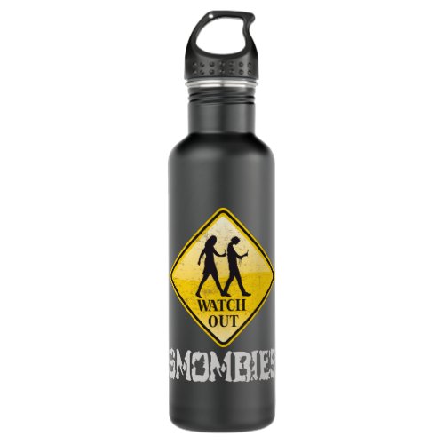 Watch out Smombies Stainless Steel Water Bottle