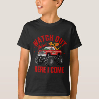Watch Out Third Here Came Dragon Back To School T-Shirt