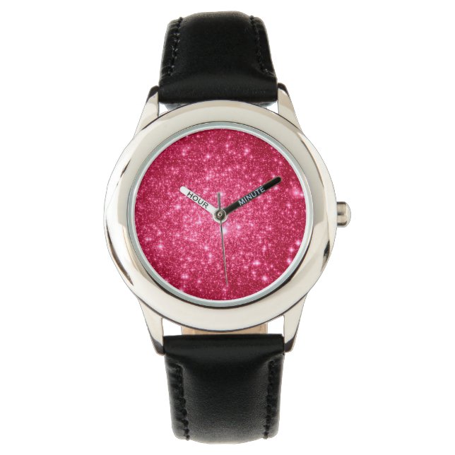 Watch: Pink Stars Watch (Front)